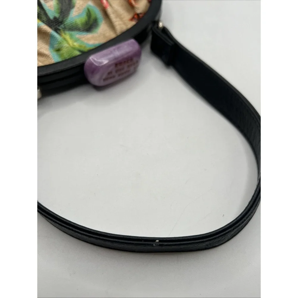 Furla Talenthub Leitmotif Cloth Handbag Multicolor Purple Buckle Limited Edition